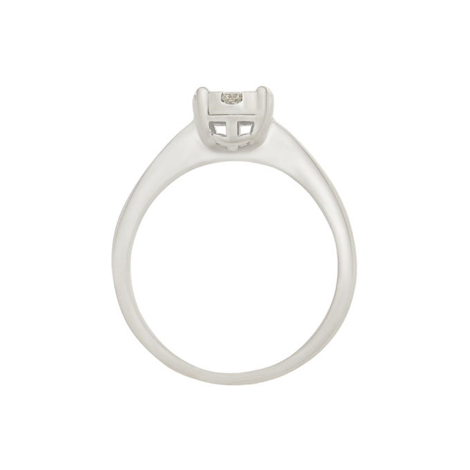 Кольцо из золота 585 пробы c бриллиантами, Л 2811 8495 за 55200