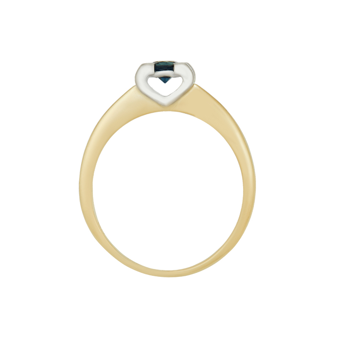 Кольцо из золота 585 пробы c сапфиром, Л 7001 1021 за 36720