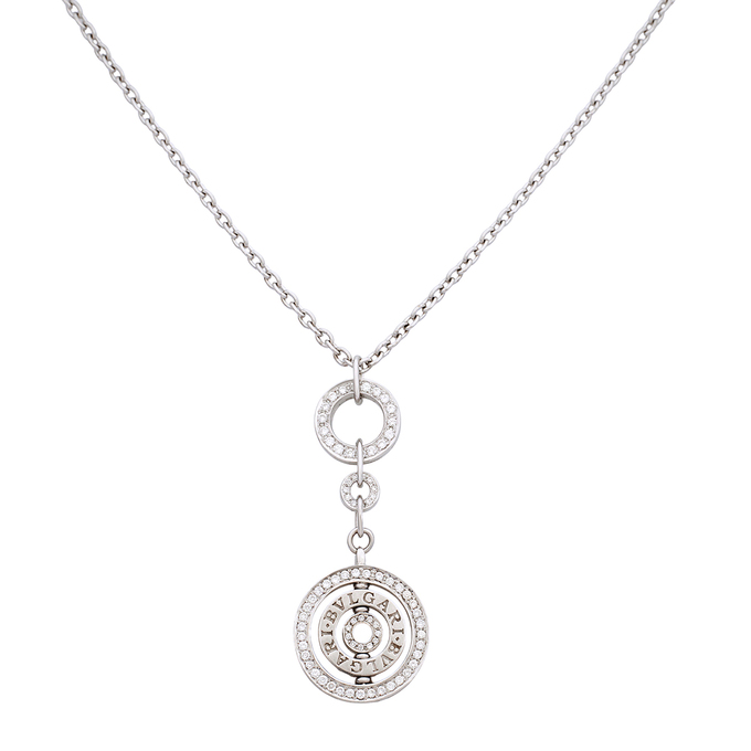 Колье из золота 750 пробы c бриллиантами