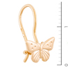 Серьги из красного золота 585 пробы