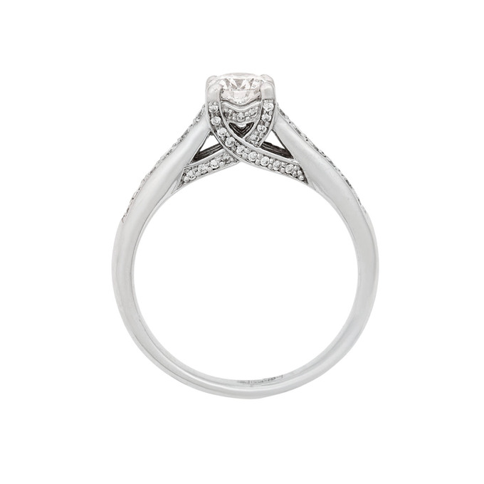 Кольцо из золота 585 пробы c бриллиантами, Л 3909 2336 за 93000