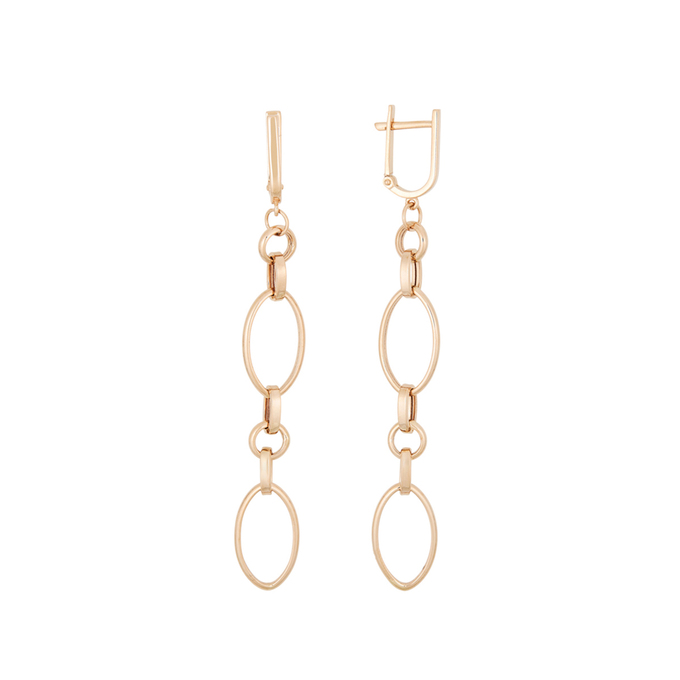 Серьги из золота 585 пробы