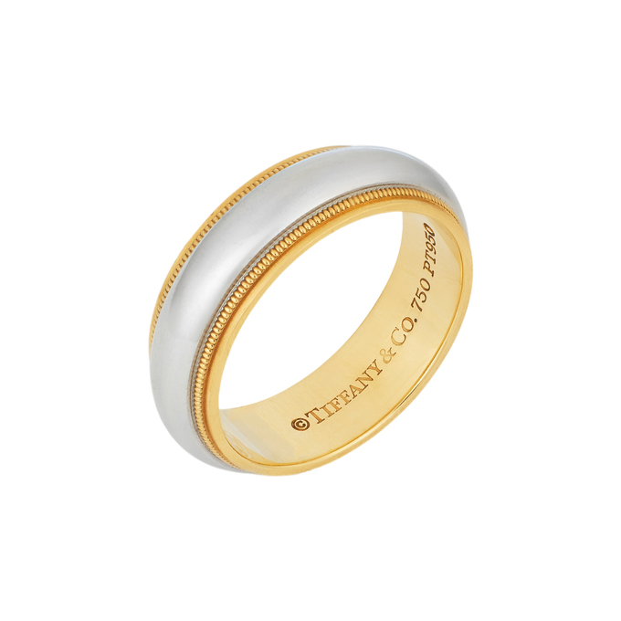 Кольцо Tiffany & Co Milgrain, Л 2813 4225 за 115000