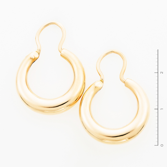 Серьги из золота 583 пробы