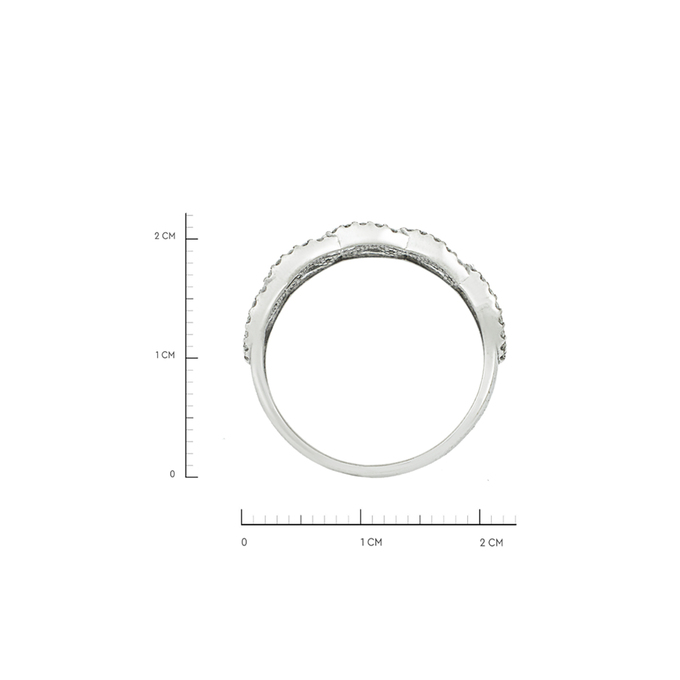 Кольцо из золота 585 пробы c бриллиантами, Л 2811 6466 за 49520