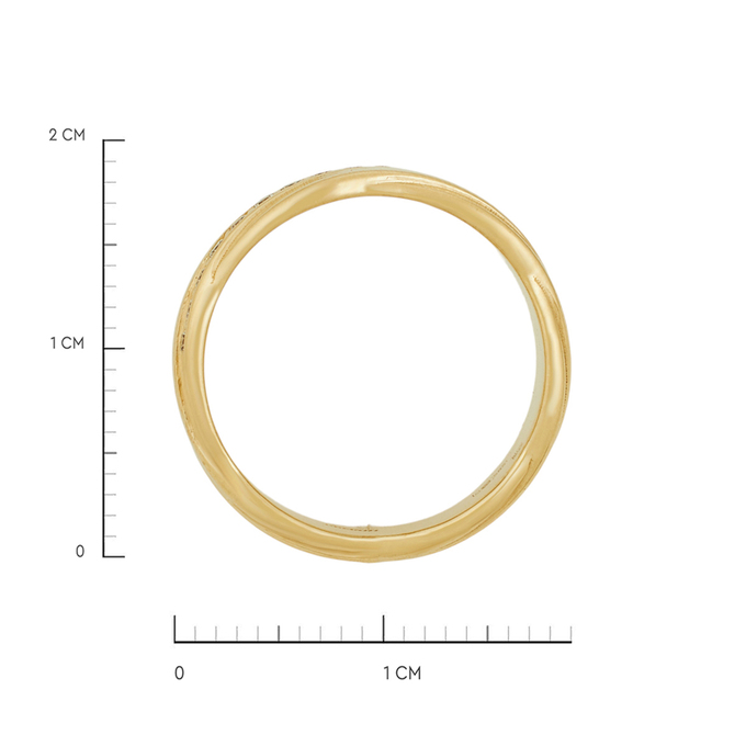 Кольцо из золота 585 пробы c бриллиантами, Л 3309 0849 за 66800