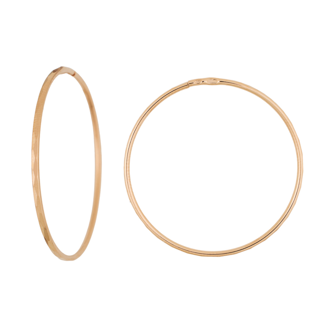 Серьги из красного золота 585 пробы
