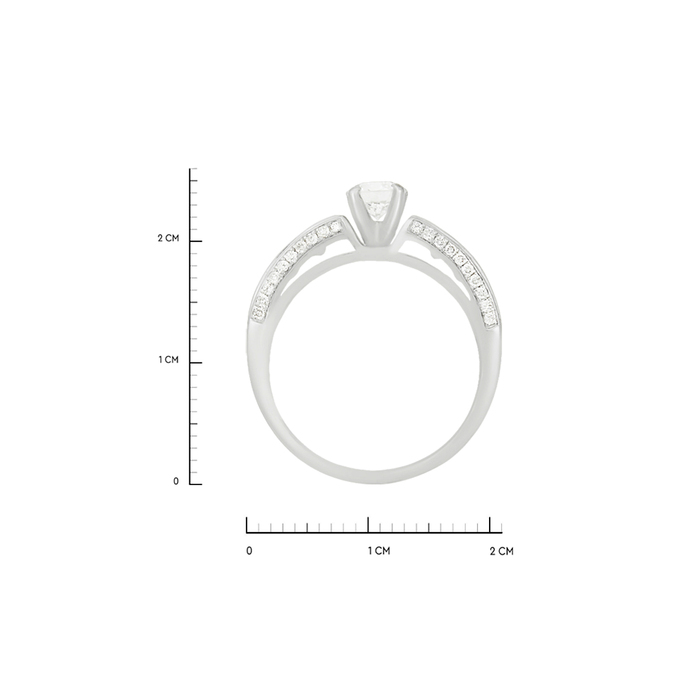 Кольцо из золота 585 пробы c бриллиантами, Л 2811 6784 за 250000