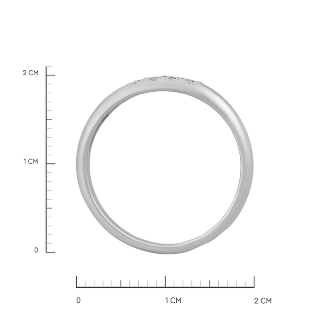 Кольцо из золота 585 пробы c бриллиантами, Л 0808 6920 за 27120
