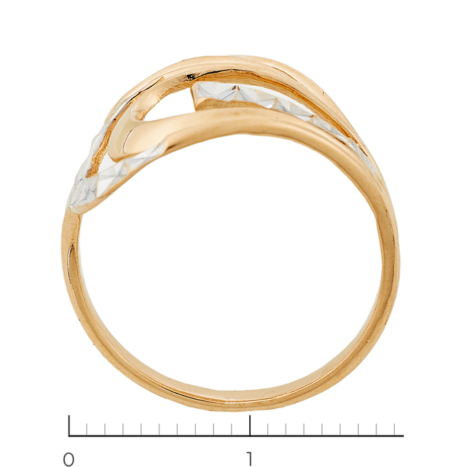 Кольцо из красного золота 585 пробы
