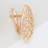 Серьги из красного золота 585 пробы