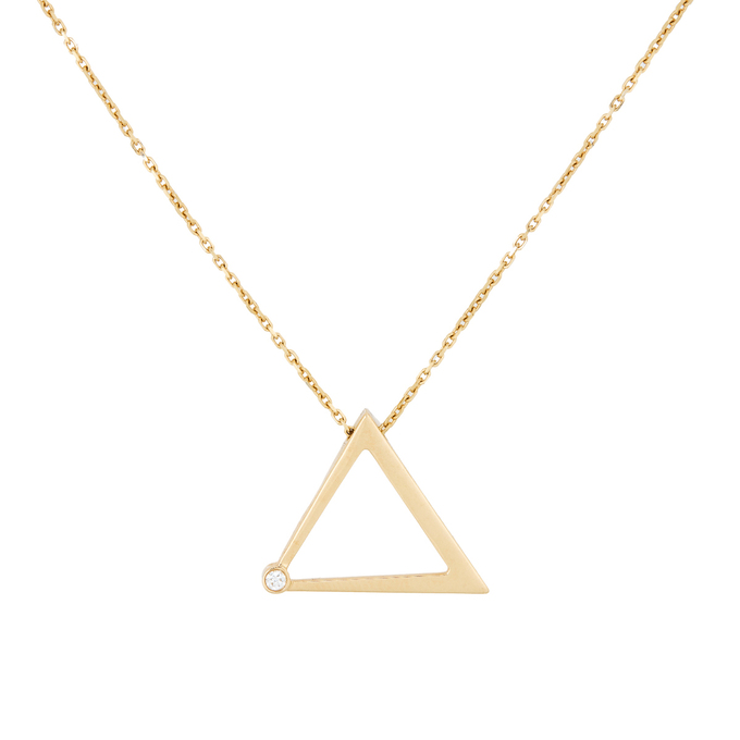 Колье из золота 750 пробы c бриллиантом, Л 2912 8832 за 66200