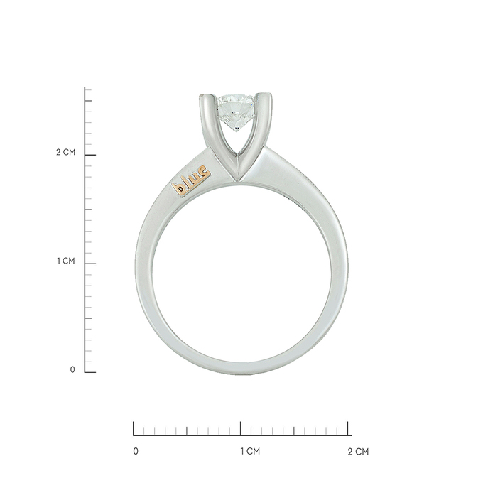 Кольцо из золота 585 пробы c бриллиантами, Л 2811 5014 за 157000