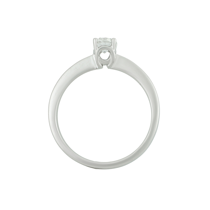 Кольцо из золота 750 пробы c бриллиантом, Л 2812 0434 за 84720