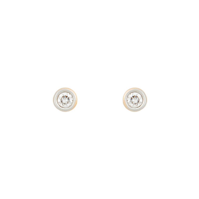 Серьги из золота 585 пробы с бриллиантами, Л 3507 3413 за 31500