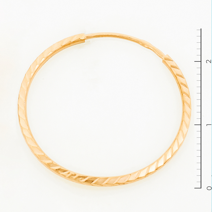 Серьги из красного золота 585 пробы