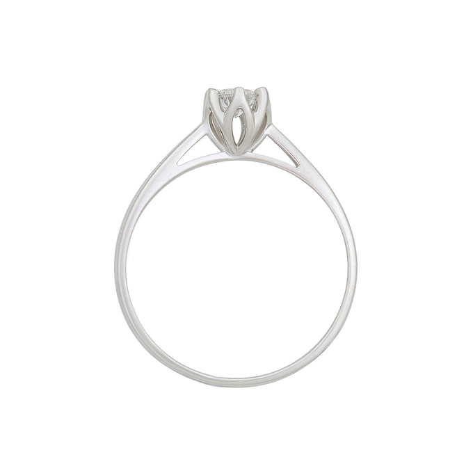 Кольцо из золота 585 пробы c бриллиантом, Л 3309 6655 за 42400