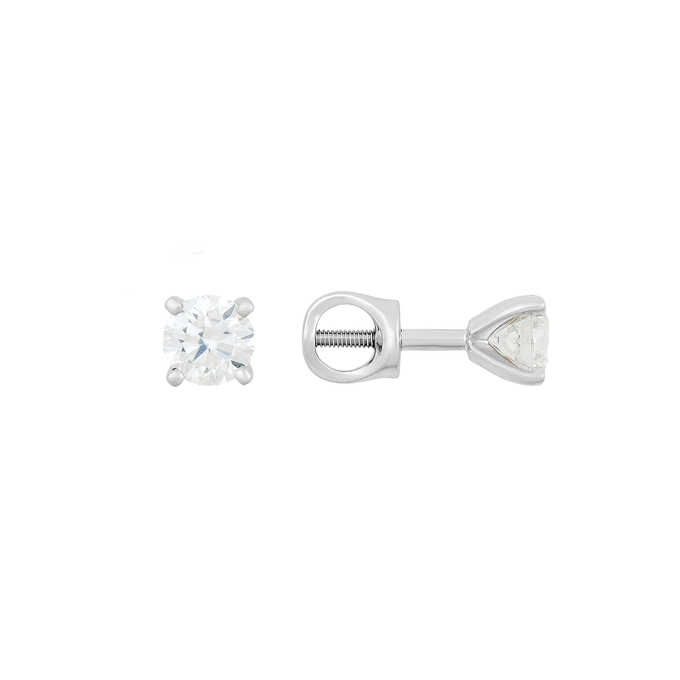 Серьги из золота 585 пробы c бриллиантами, К 0000 3680 за 280000