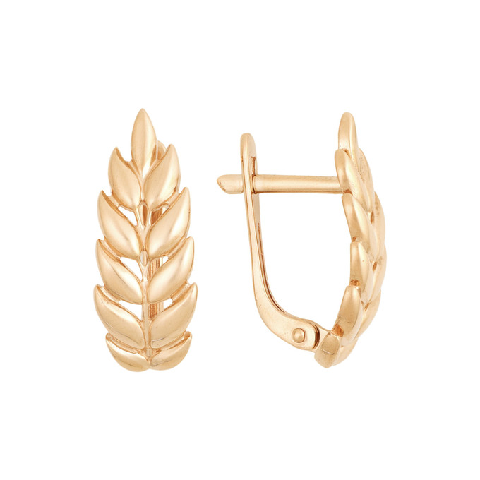 Серьги из золота 585 пробы