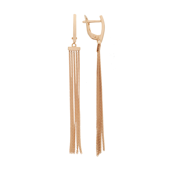 Серьги из золота 585 пробы, Л 7303 0400 за 27200