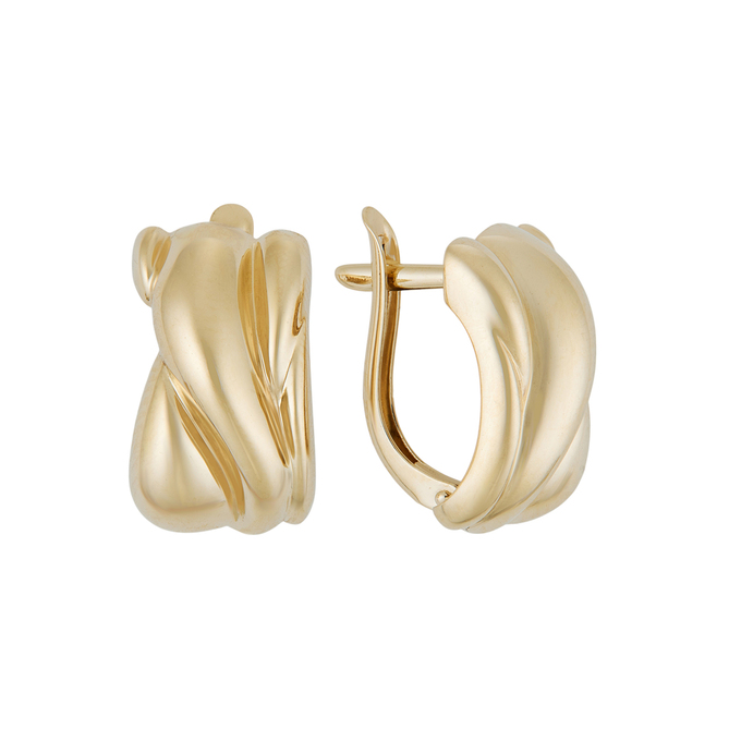 Серьги из золота 585 пробы