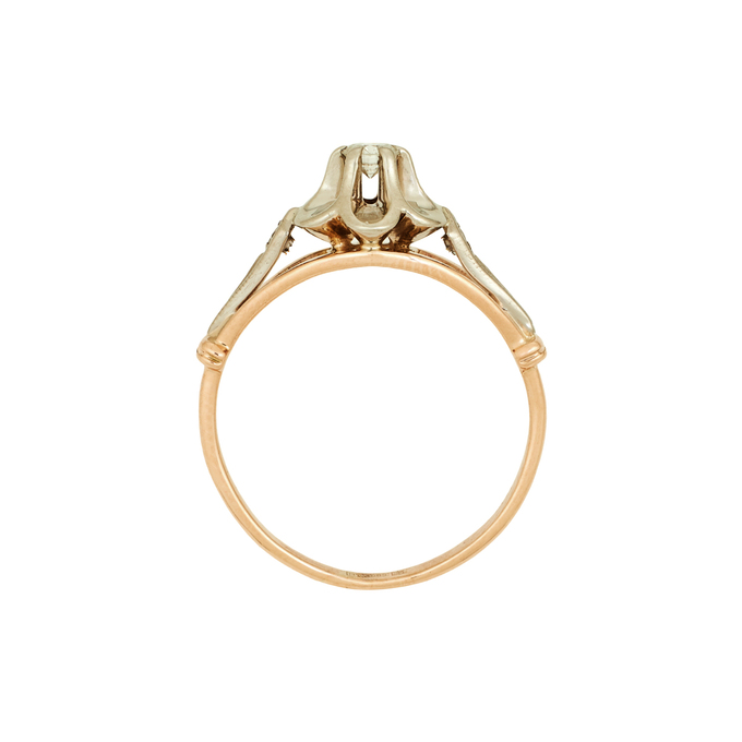 Кольцо из золота 585 пробы c бриллиантами, Л 2810 8971 за 52400