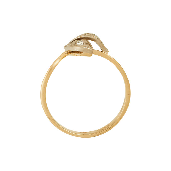 Кольцо из золота 750 пробы c бриллиантами, Л 2213 2034 за 50800