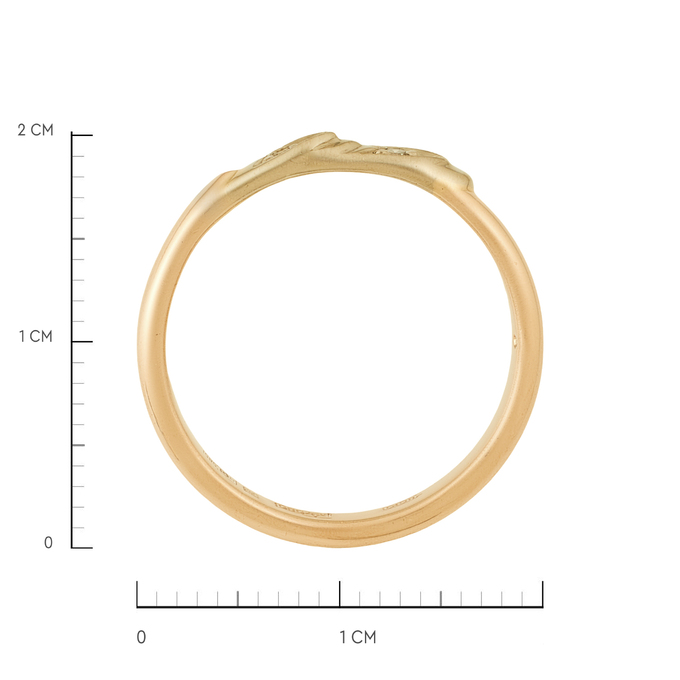 Кольцо из золота 585 пробы c бриллиантами, Л 4107 6437 за 37600