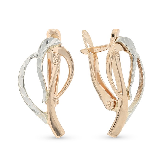Серьги из золота 585 пробы