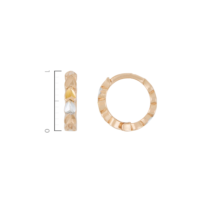 Серьги из золота 585 пробы