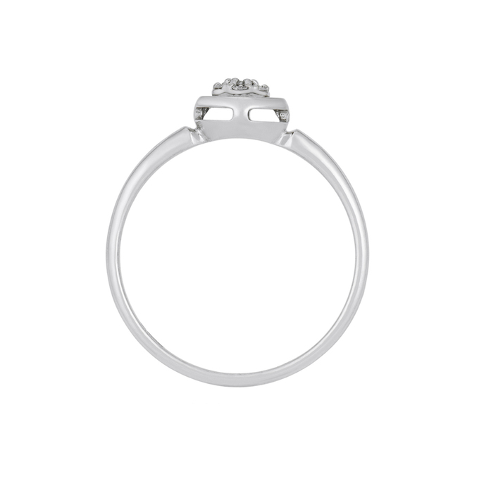 Кольцо из золота 585 пробы c бриллиантами, Л 1911 9918 за 23600