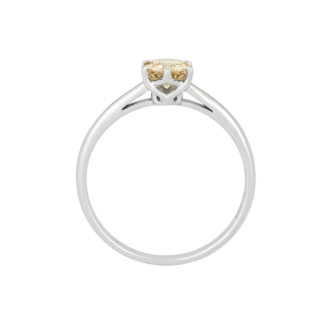 Кольцо из золота 585 пробы c бриллиантом, Л 2812 0567 за 75920