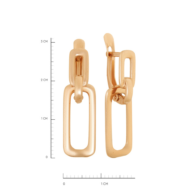 Серьги из золота 585 пробы