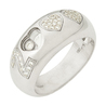 Кольцо Chopard золото, 750, 5 к.,9,98 гр. (чистый вес 9,68 гр.) Chopard; 36 Бриллиант Кр57 4/4 вес 0,144 ct, Бриллиант Кр57 4/5 вес 0,03 ct, Стекло