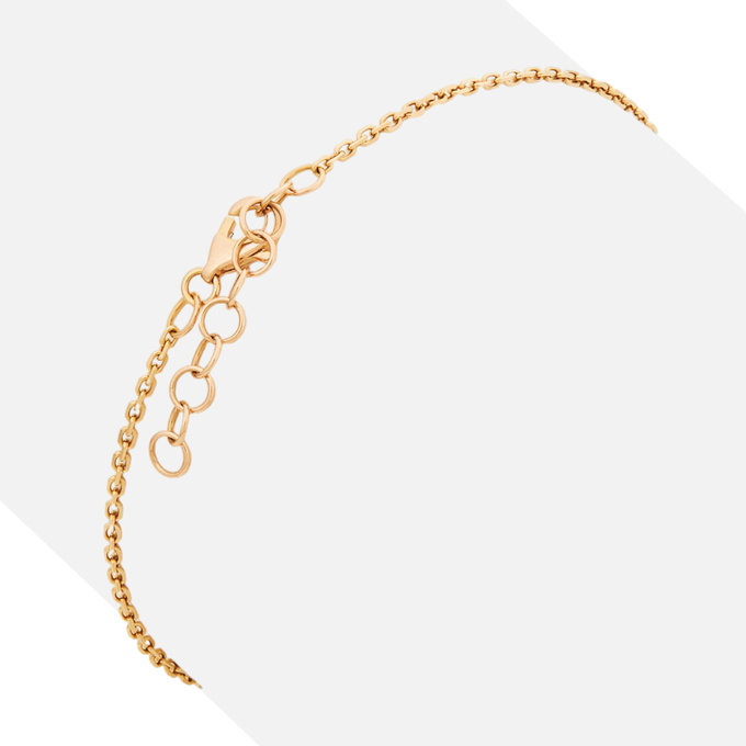 Браслет из золота 750 пробы c бриллиантами и синтетическим камнем, Л 0911 3681 за 69000