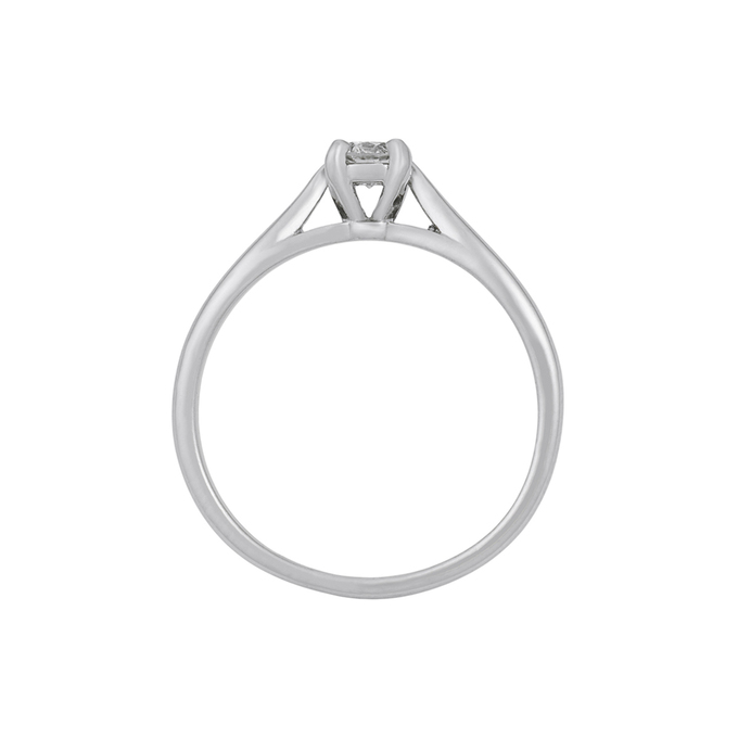 Кольцо из золота 585 пробы c бриллиантом, Л 2811 8658 за 47600