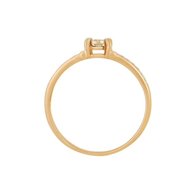 Кольцо из золота 585 пробы c бриллиантами, Л 6202 0785 за 33200