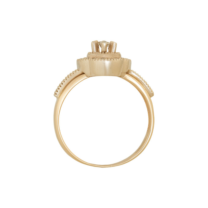 Кольцо из золота 585 пробы c бриллиантами, Л 2213 1537 за 54000