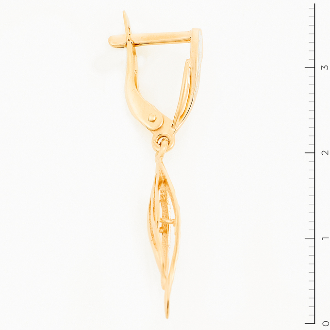 Серьги из золота 585 пробы