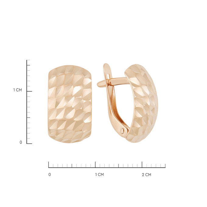 Серьги из золота 585 пробы