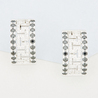 Серьги из золота 585 пробы c фианитами