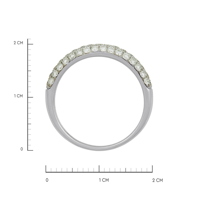 Кольцо из золота 585 пробы c бриллиантами, Л 1911 9552 за 32500