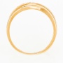 Кольцо из комбинированного золота 585 пробы c 26 бриллиантами Л19106052 фото 3