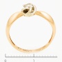 Кольцо из комбинированного золота 585 пробы c 1 бриллиантом Л37054645 фото 3
