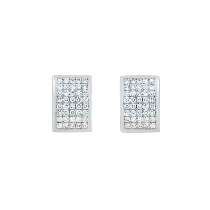 Серьги из золота 750 пробы c бриллиантами, К 0000 2522 за 240000
