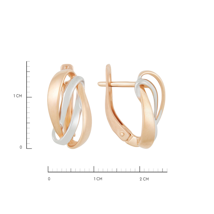Серьги из золота 585 пробы, Л 4608 8285 за 21920