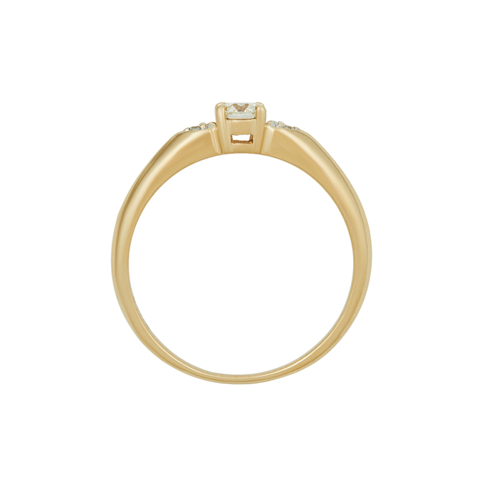 Кольцо из золота 585 пробы c бриллиантами, Л 7303 3287 за 47600