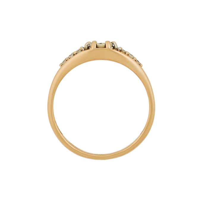 Кольцо из золота 585 пробы c бриллиантами, Л 6002 5497 за 17850