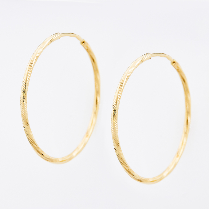 Серьги из золота 585 пробы