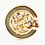 Кольцо из желтого золота 585 пробы c 15 бриллиантами Л43045044 фото 2